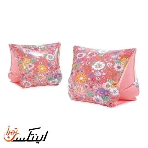 بازوبند بادی اینتکس کودک 3 تا 6 سال مدل شکوفه