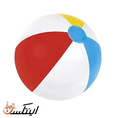 توپ بادی رنگی بست وی شش پر