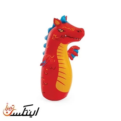 کیسه بوکس بادی مدل اژدها اینتکس جدید