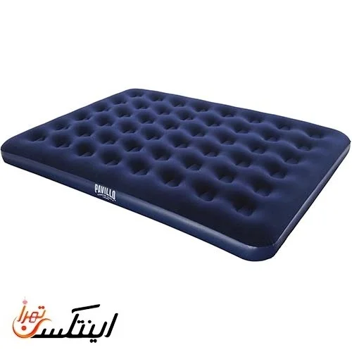 تشک بادی مسافرتی دونفره بست وی سرمه ای