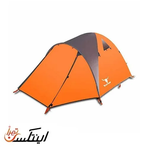 چادر مسافرتی کوهنوردی 3-4 نفره کله گاوی پکینیو نارنجی