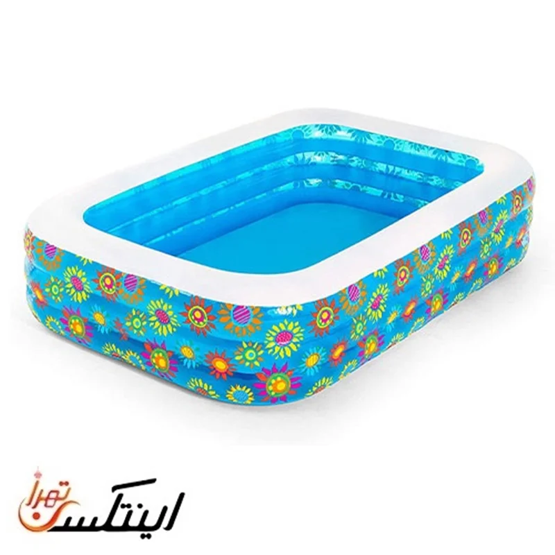 استخر بادی بزرگ طرح گلدار بست وی