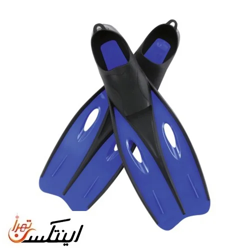 فین شنا سایز 42-44 آبی بست وی