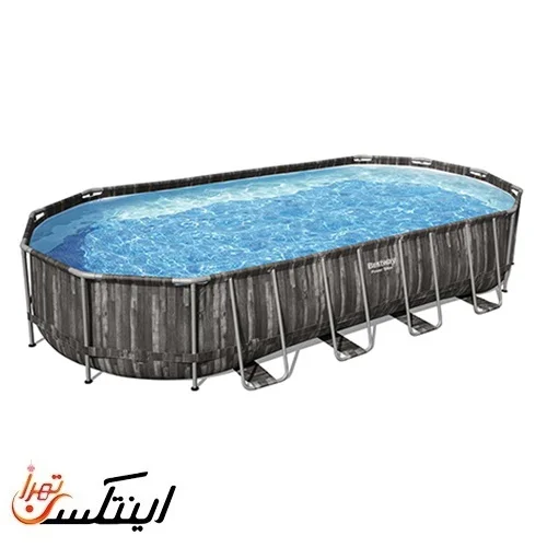 استخر پیش ساخته بست وی بیضی 7 متری