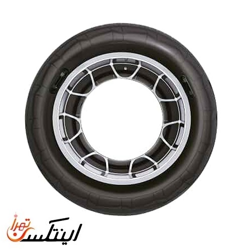 حلقه شنا بادی قطر 119 بست وی طرح لاستیک