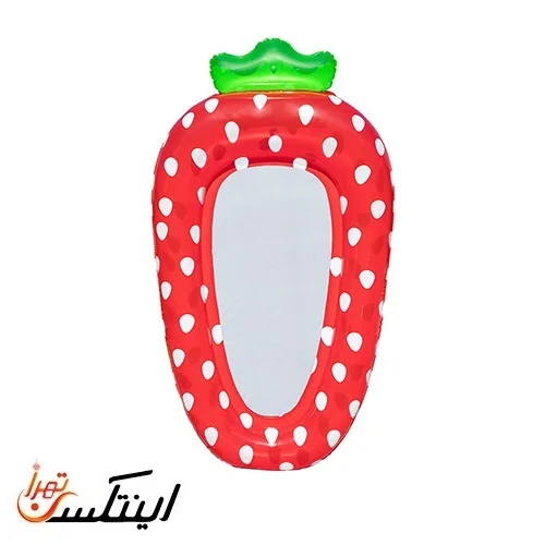 تشک بادی روی آب بست وی طرح توت فرنگی
