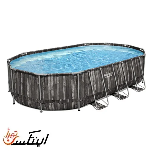 استخر پیش ساخته بست وی بیضی 6 متری