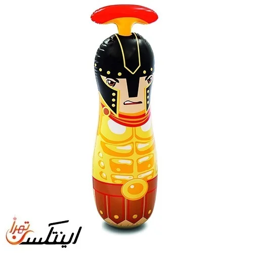 کیسه بوکس بادی بچگانه طرح گلادیاتور