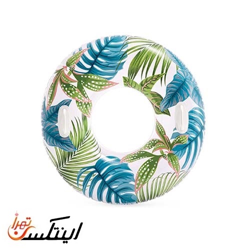 حلقه شنا بادی قطر 97 اینتکس طرح هاوایی جدید
