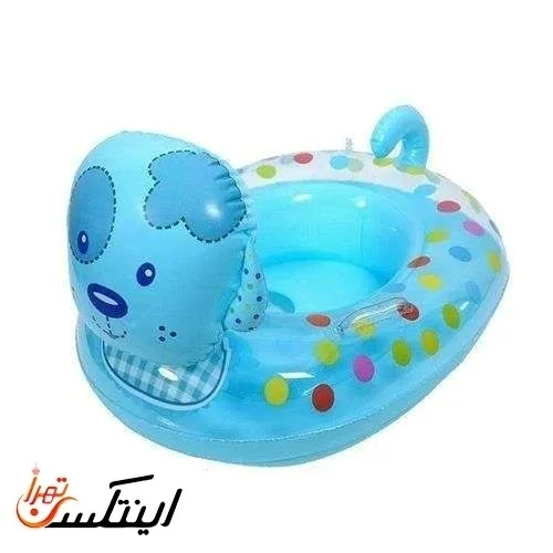 تیوپ شورتی کودک مدل سگ آبی