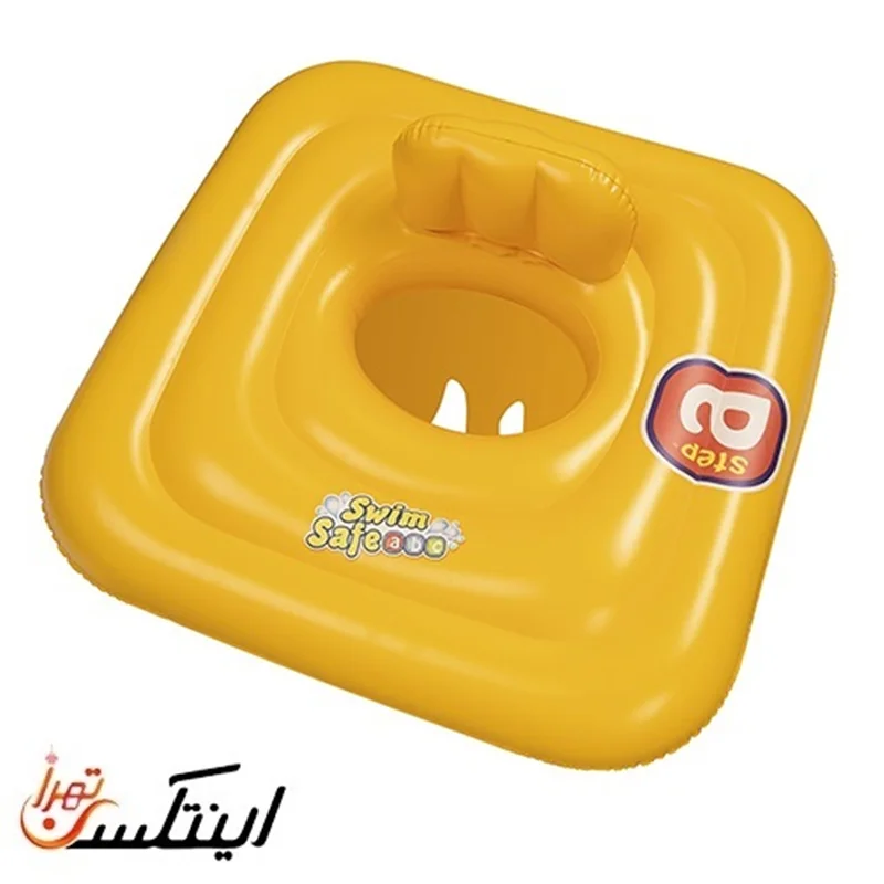 شناور بادی شورتی کودک بست وی مدل مربع زرد