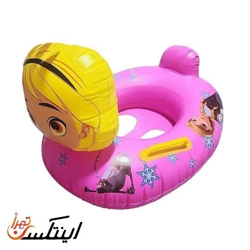 تیوپ شورتی کودک طرح السا صورتی