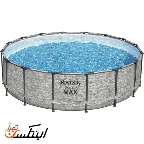 استخر پیش ساخته فریمی گرد مدل پرومکس قطر 488 بست وی